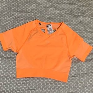 Seamless gymshark crop top